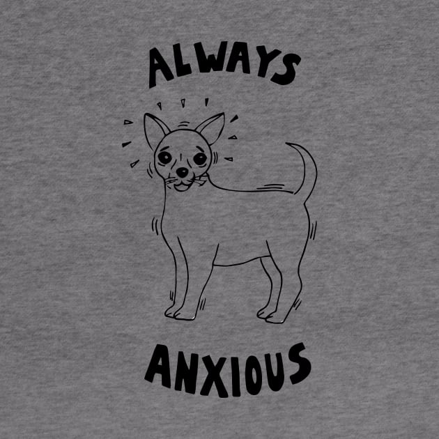 Always Anxious by carolinewillustration